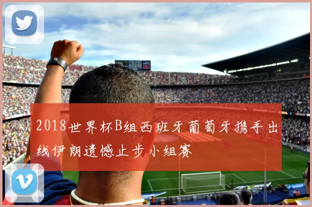2018世界杯B组西班牙葡萄牙携手出线伊朗遗憾止步小组赛