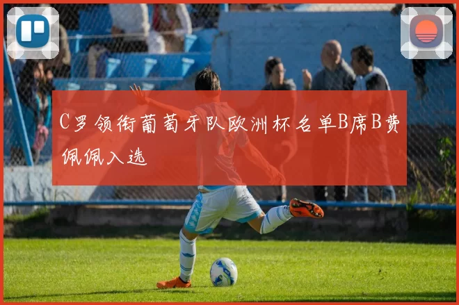 C罗领衔葡萄牙队欧洲杯名单B席B费佩佩入选