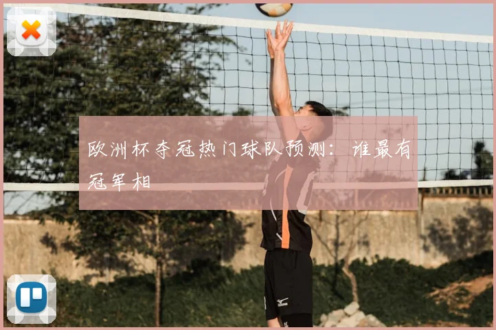欧洲杯夺冠热门球队预测:谁最有冠军相