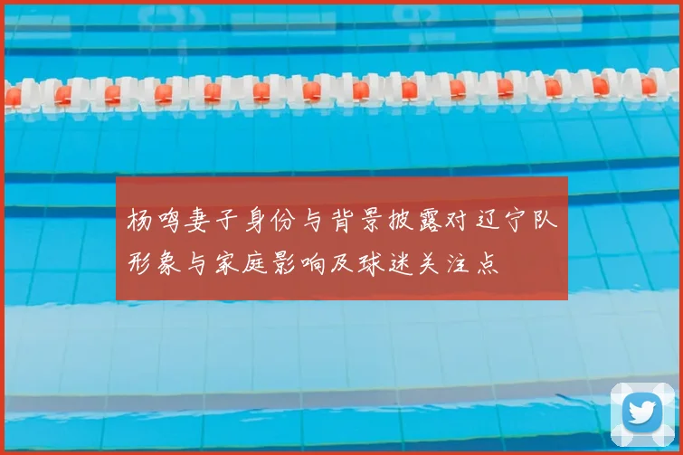 杨鸣妻子身份与背景披露对辽宁队形象与家庭影响及球迷关注点